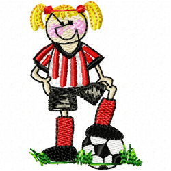 Football Embroidery Design 12 Football Embroidery Design 12